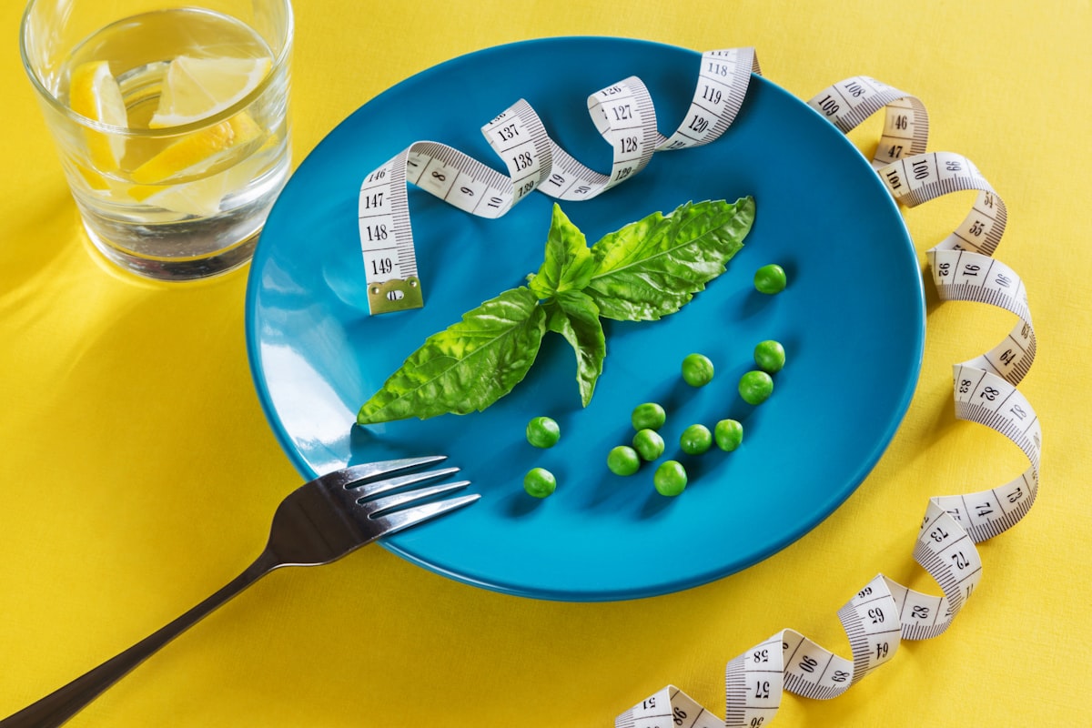 Healthy nutrition and balanced meal composition